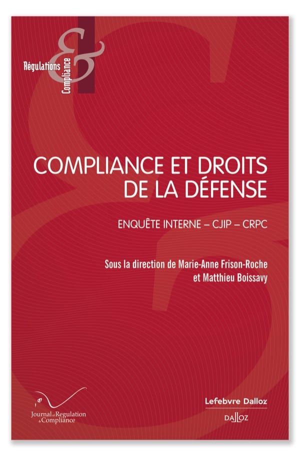 Couverture de Compliance et droits de la défense